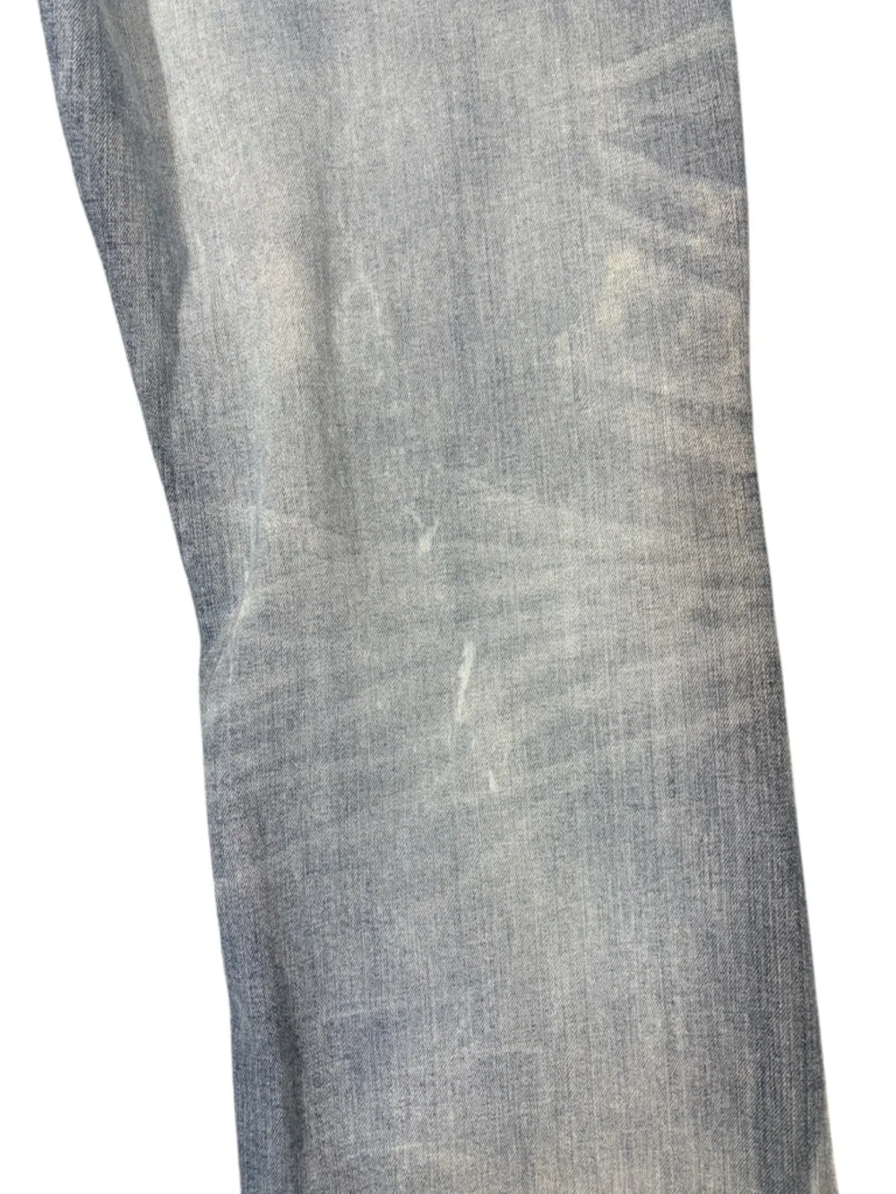 Rock Revival Jeans Sz36 Bootcut Distressed Fleur De Lis Embroidered Thick Stitch - Picture 5 of 16